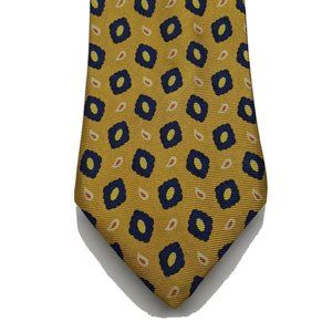 Brooks Brothers Makers Geometric Yellow Necktie